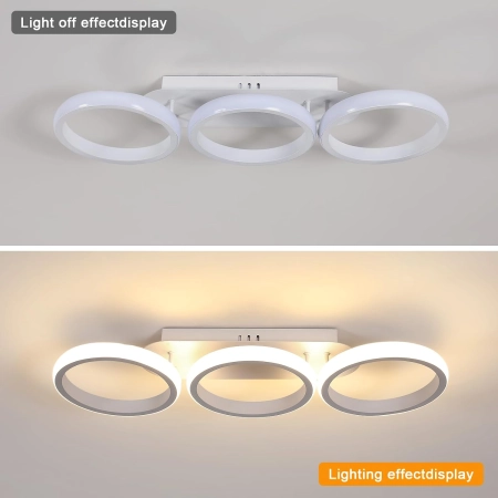 Lampa Sufitowa LED Comely Lampa sufitowa LED, okrągła nowoczesna