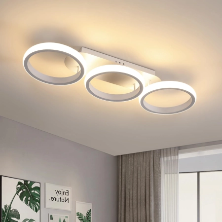 Lampa Sufitowa LED Comely Lampa sufitowa LED, okrągła nowoczesna
