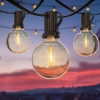 Girlandy Światła BESCOST G40-15M Wodoodporne 15m 25+2 LED Żarówki IP44