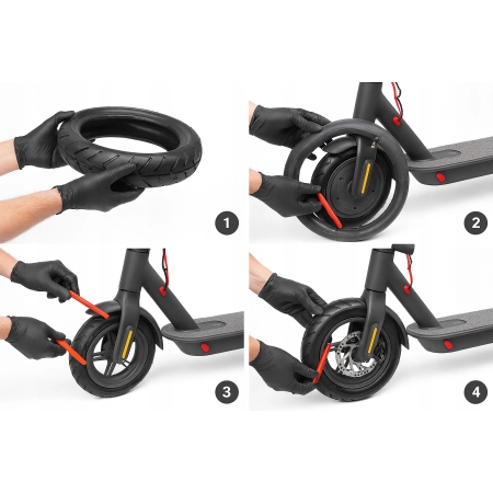 2szt Opon z dętką do hulajnogi Kugoo M4 M4 Pro Motus Zero 10X 10x2.50