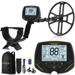 Wykrywacz Metali Hazlewolke DD DD90 Wodoodporna Cewka 4 Tryby LCD Pinpoint