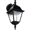 Lampa ścienna TIROL Zewnętrzna IP44 Czarna W:15 cm E27 Aluminiowa