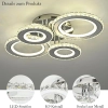 Lampa sufitowa Naoeoon Nao-6906-4T-DIM 70W LED Kryształowa z pilotem