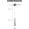 Lampa STARRYOL Nowoczesna lampa wisząca LED 7W, stożkowa