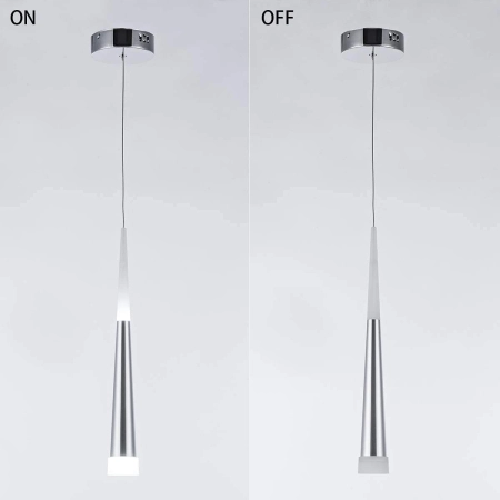 Lampa STARRYOL Nowoczesna lampa wisząca LED 7W, stożkowa