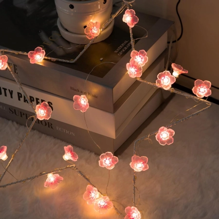 Łańcuch LED Auting Kwiaty Wiśni 2m girlanda 20 LED funkcja timera