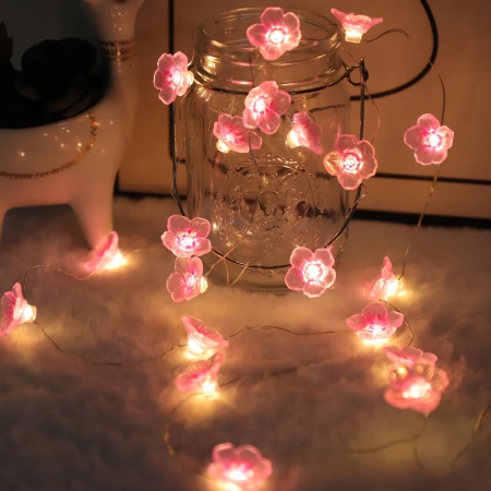 Łańcuch LED Auting Kwiaty Wiśni 2m girlanda 20 LED funkcja timera