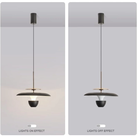 Lampa wisząca STARRYOL 1-punkt LED zintegrowane źródło światła
