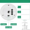 Lampa Zewnętrzna LAMOMO LED Czujnik Ruchu Wodoodporna Na Ścianę Biała