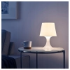 Lampa stołowa Ikea Lampan biały 40 W kompaktowy design