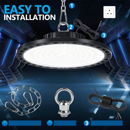 Lampa przemysłowa TASINUO UFO HIT PRO 100W 10000lm 4000K