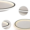 Plafon MOONSEA 40cm 28W czarny wielokolorowy stylowy design