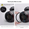 Filtr UV Ultra Slim 72mm Wielowarstwowy Ochronny Aparatex