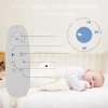 Wentylator sufitowy NEWDAY 122cm LED z lampą pilot DC czarny 4 łopatki