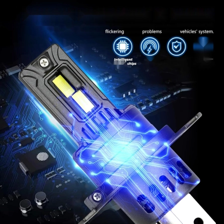 OPL5 H4 zestaw reflektorów LED – 90 W, 16000 lm