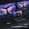Stacja Dockująca UGREEN REVODOK PRO USB C 4K Potrójny Wyświetlacz