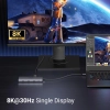 Stacja Dockująca UGREEN REVODOK PRO USB C 4K Potrójny Wyświetlacz