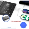 Ładowarka Słoneczna ELECAENTA 60W ETFE 3 Porty USB Wodoodporna Przenośna