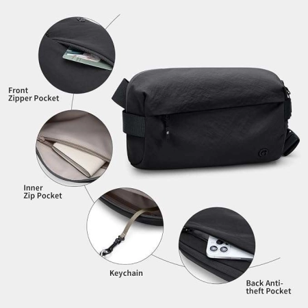 GOLF SUPAGS Torba na ramię typu crossbody dla kobiet i mężczyzn