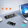 Gniazdko Aluminiowe Wpuszczane USB-C AC Czarny 2500W