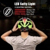 Kask rowerowy Shinmax NR-096 57-62 cm LED magnetyczna szyba MTB