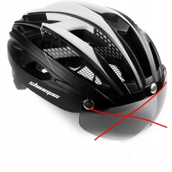 Kask rowerowy Shinmax HT-19 M/L Lekki i wygodny dla bezpieczeństwa