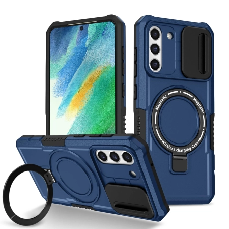 Etui ochronne Samsung Galaxy S21 FE niebieski ochrona przed upadkiem