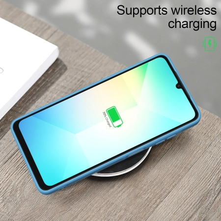 Etui Samsung Galaxy A05s 4G Niebieskie Ochronne Silikonowe 6.7 cali
