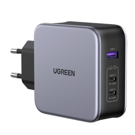 ŁADOWARKA SIECIOWA UGREEN CD289 2X USB-C 1X USB-A SZYBKIE ŁADOWANIE