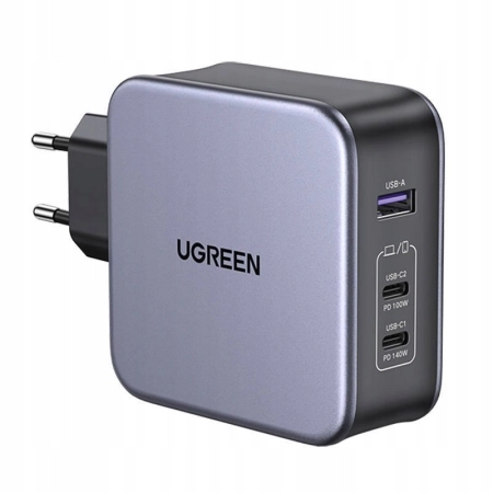 ŁADOWARKA SIECIOWA UGREEN CD289 2X USB-C 1X USB-A SZYBKIE ŁADOWANIE