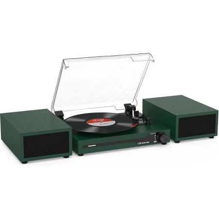 Gramofon Udreamer Gramofon 2 głośniki stereo vintage styl retro audio