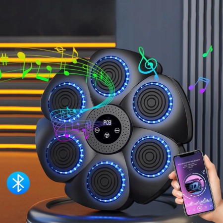 Maszyna bokserska Music Boxing Machine Bluetooth z rękawicami