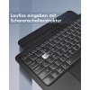 Etui Klawiatura ROOFEI Samsung Galaxy Tab S10/S9/S8 Ultra QWERTZ