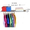 Półka Regulowana BAOYOUNI Metalowa Wysuwana Do Szafki Organizer 60-100cm