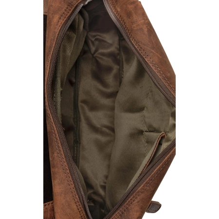 Torba na laptopa Leabags skóra naturalna z miejscem na dokumenty