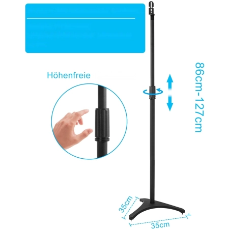 Stojaki na głośniki Uniwersalne OUUTMEE  Wysoka jakość 86-127cm