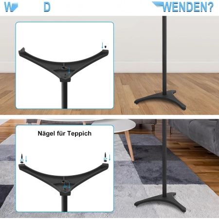 Stojaki na głośniki Uniwersalne OUUTMEE  Wysoka jakość 86-127cm