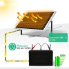 Zestaw paneli słonecznych ECO-WORTHY Monokrystaliczny 25W 12V z akcesoriami