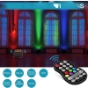 Lampa sceniczna LED ZonQoonz RGBW z funkcją timera M2997