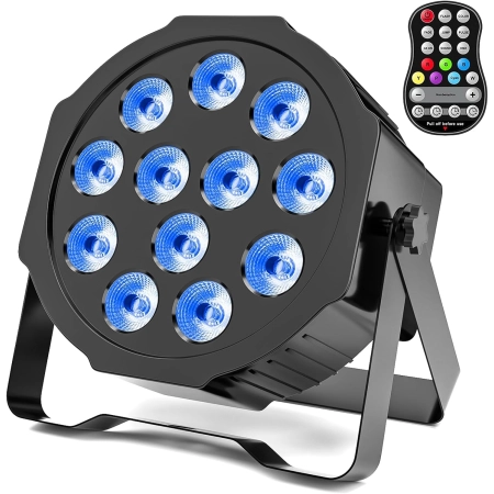 Lampa sceniczna LED ZonQoonz RGBW z funkcją timera M2997