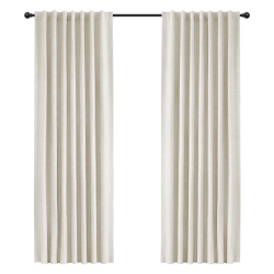 Zasłony INOVADAY 100% zaciemniające beżowe 245x140 cm 2 panele R14