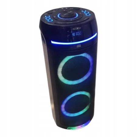 Głośnik Reflexion PS10BTCD Bluetooth RGB CD Aku 480W