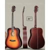 Gitara akustyczna Winzz 41 cali dla początkujących z akcesoriami