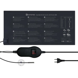 Mata grzewcza do sadzonek KETOTEK z termostatem 230 V 52x25cm