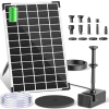 Biling Fontanna solarna 12 W, do użytku na zewnątrz, z akumulatorem