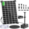 Biling Fontanna solarna 12 W, do użytku na zewnątrz, z akumulatorem