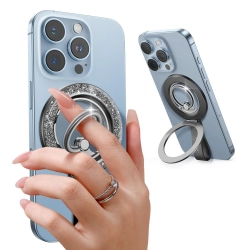 Uchwyt JOYROOM Uchwyt Pierścieniowy MagSafe Czarny 360 Stopni