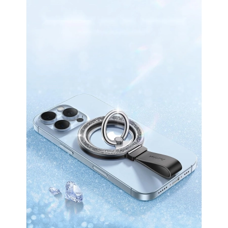 Uchwyt JOYROOM Uchwyt Pierścieniowy MagSafe Czarny 360 Stopni