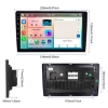 RADIO SAMOCHODOWE 2 DIN ANDROID 13, CARPLAY 4GB/64GB RDS DSP 9