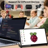 LAFVIN 10,1 cala IPS LCD ekran dotykowy 1024x600 Raspberry Pi, Jetson Nano